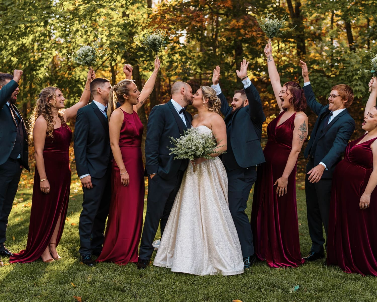 Bridal Party Outdoor Photo