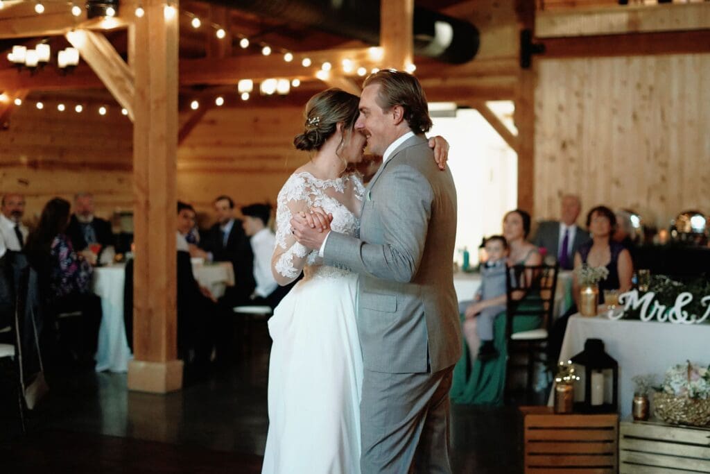 Bride and Groom First Dance