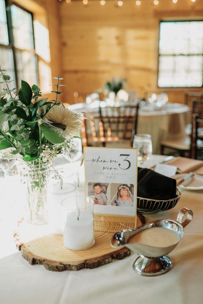 Table Setting with Decors and Signs